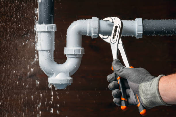 Professional Plumbing technician working in Milmay, NJ